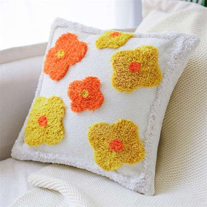 Open image in slideshow, Abstract Floral Embroidered  Pillow Cases
