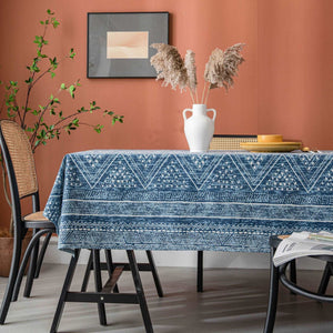 Open image in slideshow, African Geometric Print Tablecloth
