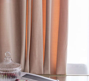 Elegant Blush Velvet Curtains