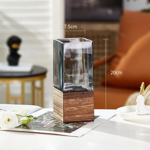 Open image in slideshow, Organic Drinking Glass Vase
