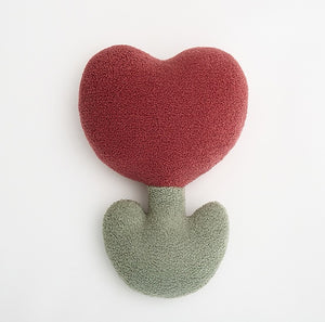 Open image in slideshow, Hearts &amp; Flowers Plush Pillow Cushions
